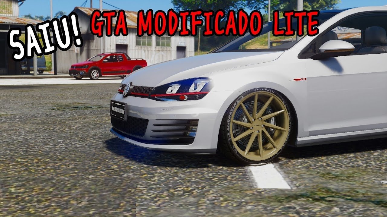 GTA SAN ANDREAS COM CARROS BRASILEIROS E GRÁFICOS ULTRA REALISTAS