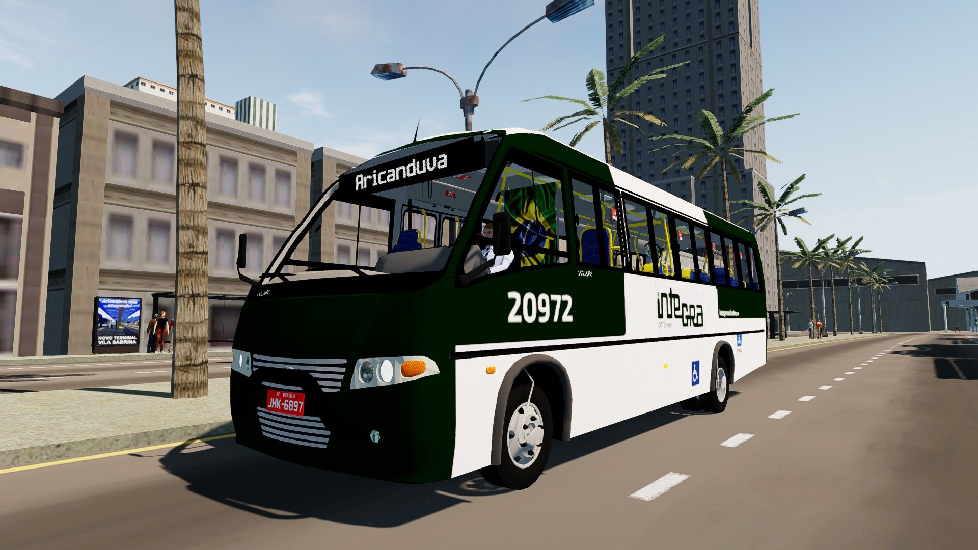 Volare Attack 8 4×4 Escolar para o Proton Bus Simulator/Road