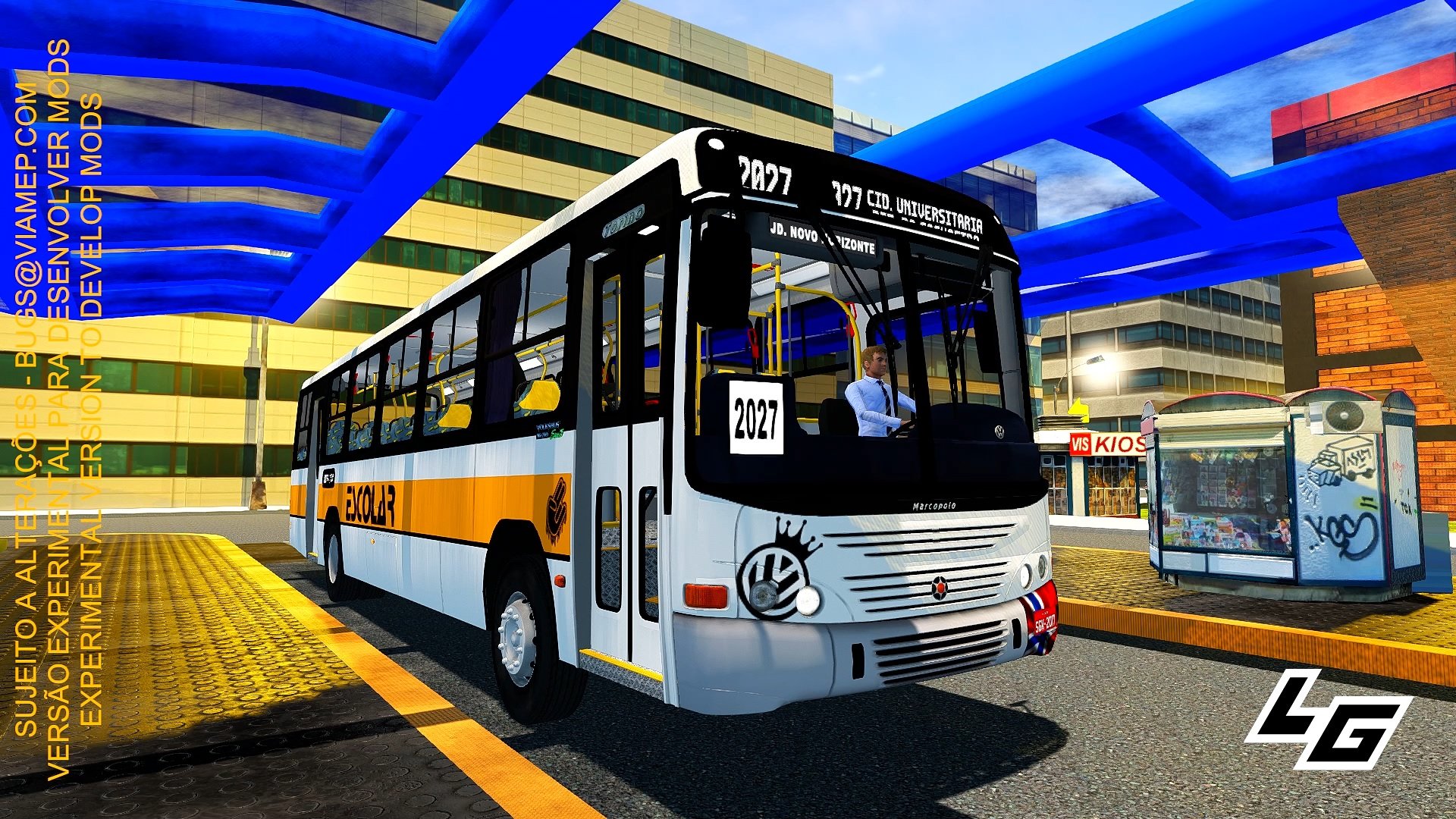 Skin Escolar qualificada para o Torino 1999 - Proton Bus - Lukas Gameplays