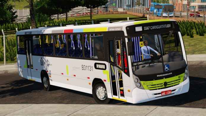 Neobus Mega 2006 OF-1722M padrão Breda Rio RJ EE4434-696x392