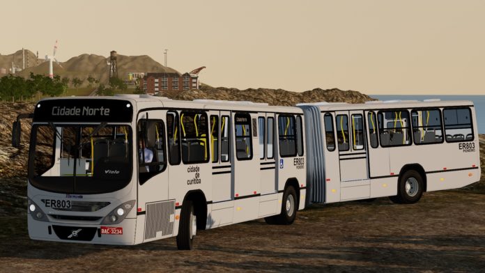 Marcopolo Gran Viale Articulado Volvo B12M padrão Curitiba 433r3-696x392