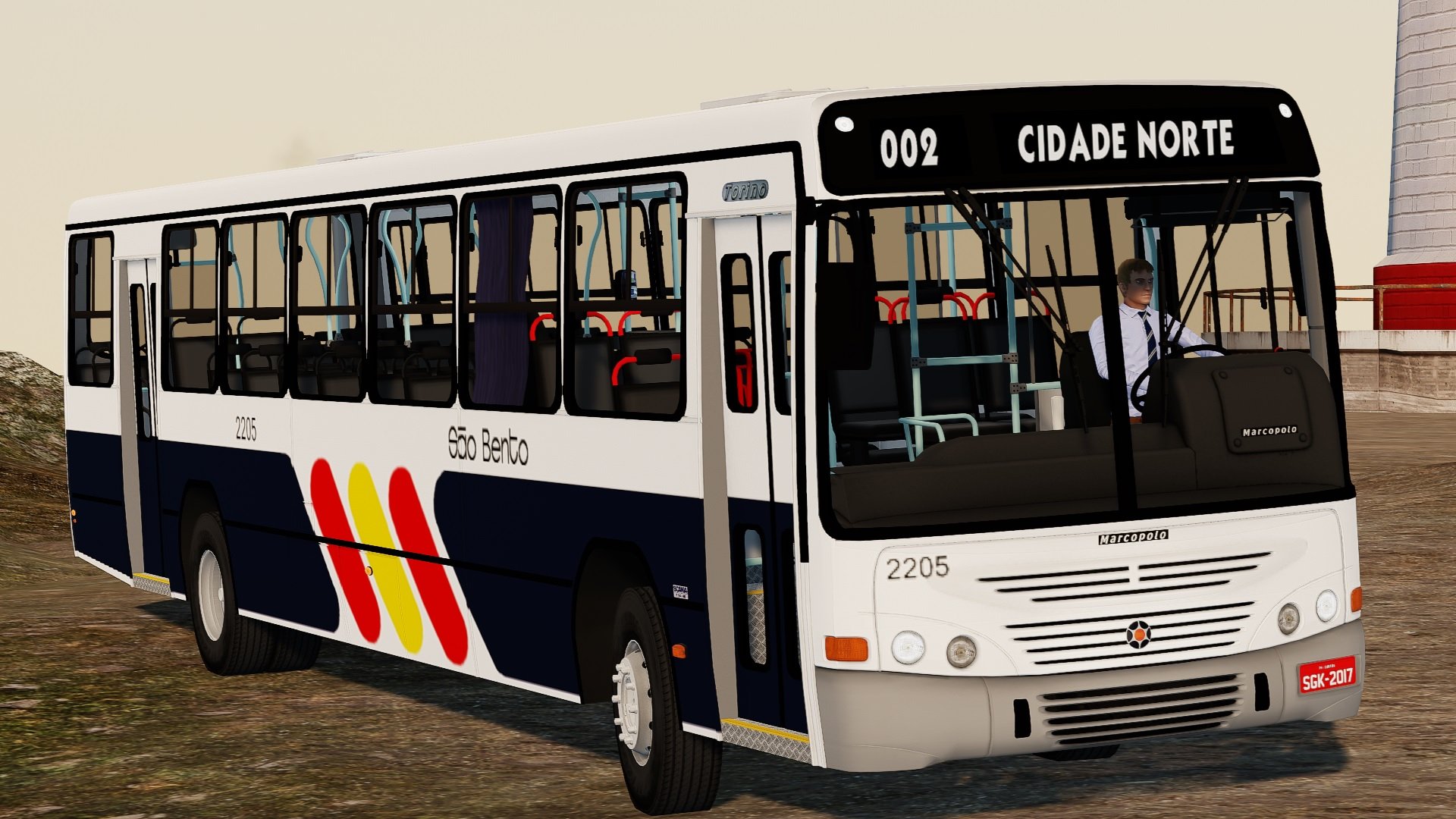 Skin Escolar qualificada para o Torino 1999 - Proton Bus - Lukas Gameplays