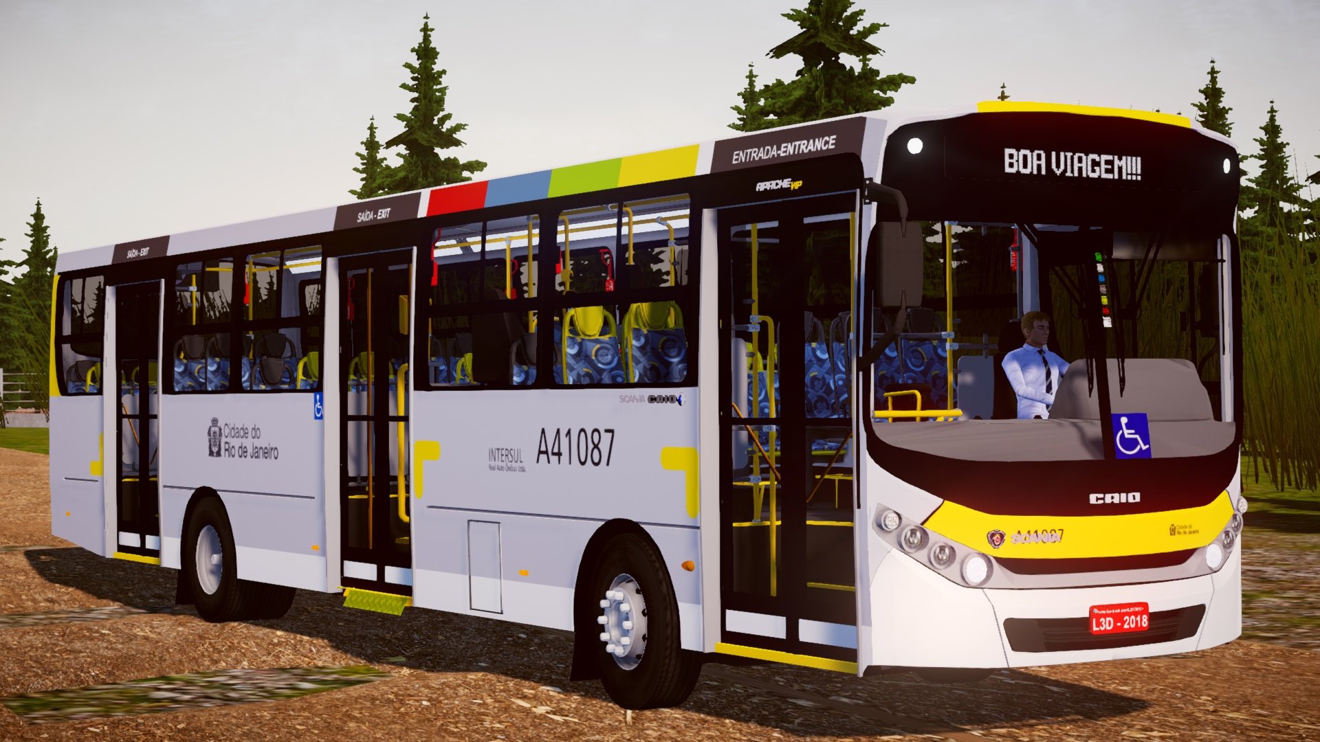 Mod do Caio Apache Vip IV Scania F-250HB (fase2) – Proton Bus Simulator 