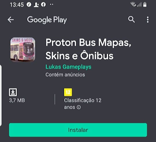 Aplicativo para baixar Mapas, Skins e Ônibus - Proton Bus - Lukas Gameplays