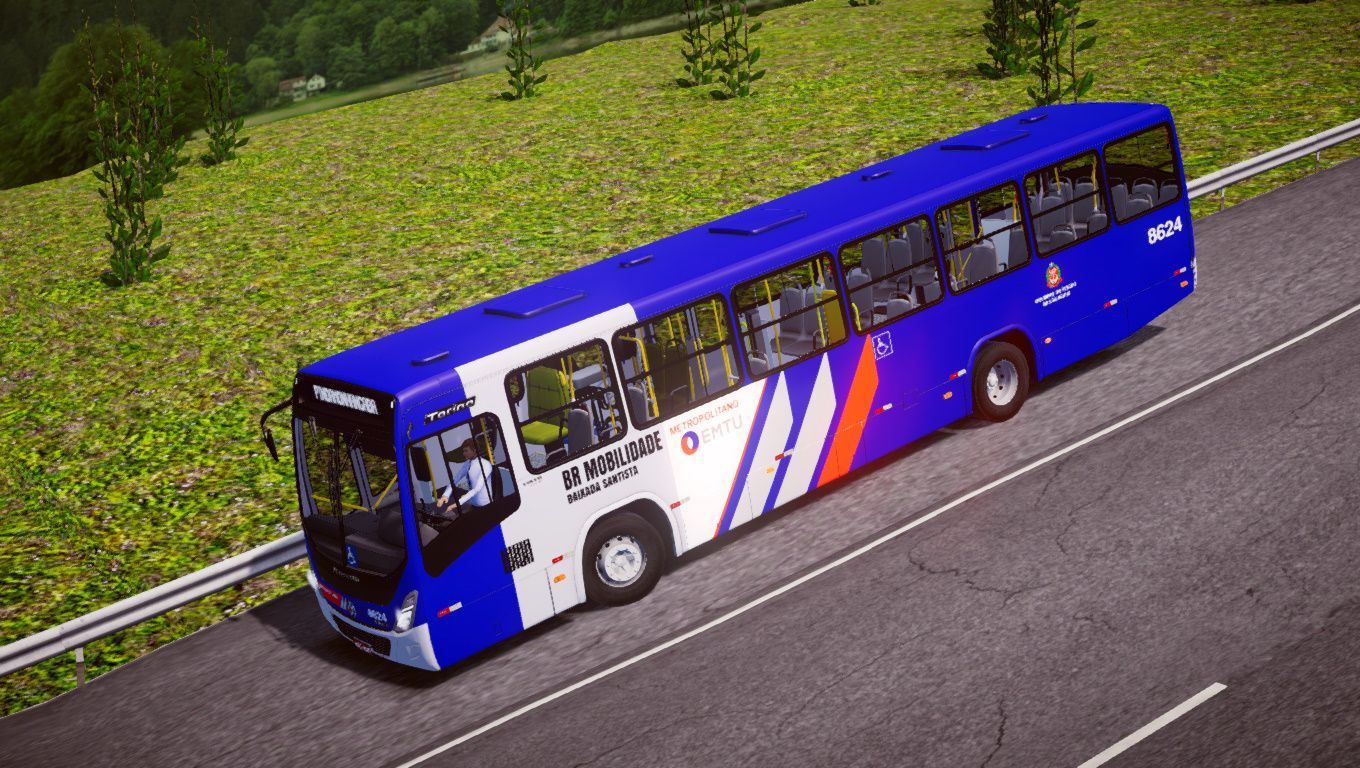 OMSI e Próton Bus Simulator- Skins da Baixada Santista SP