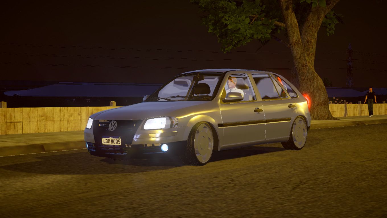 Mods GTA San Andreas: Vw Gol Bola Rebaixado com Muito Som