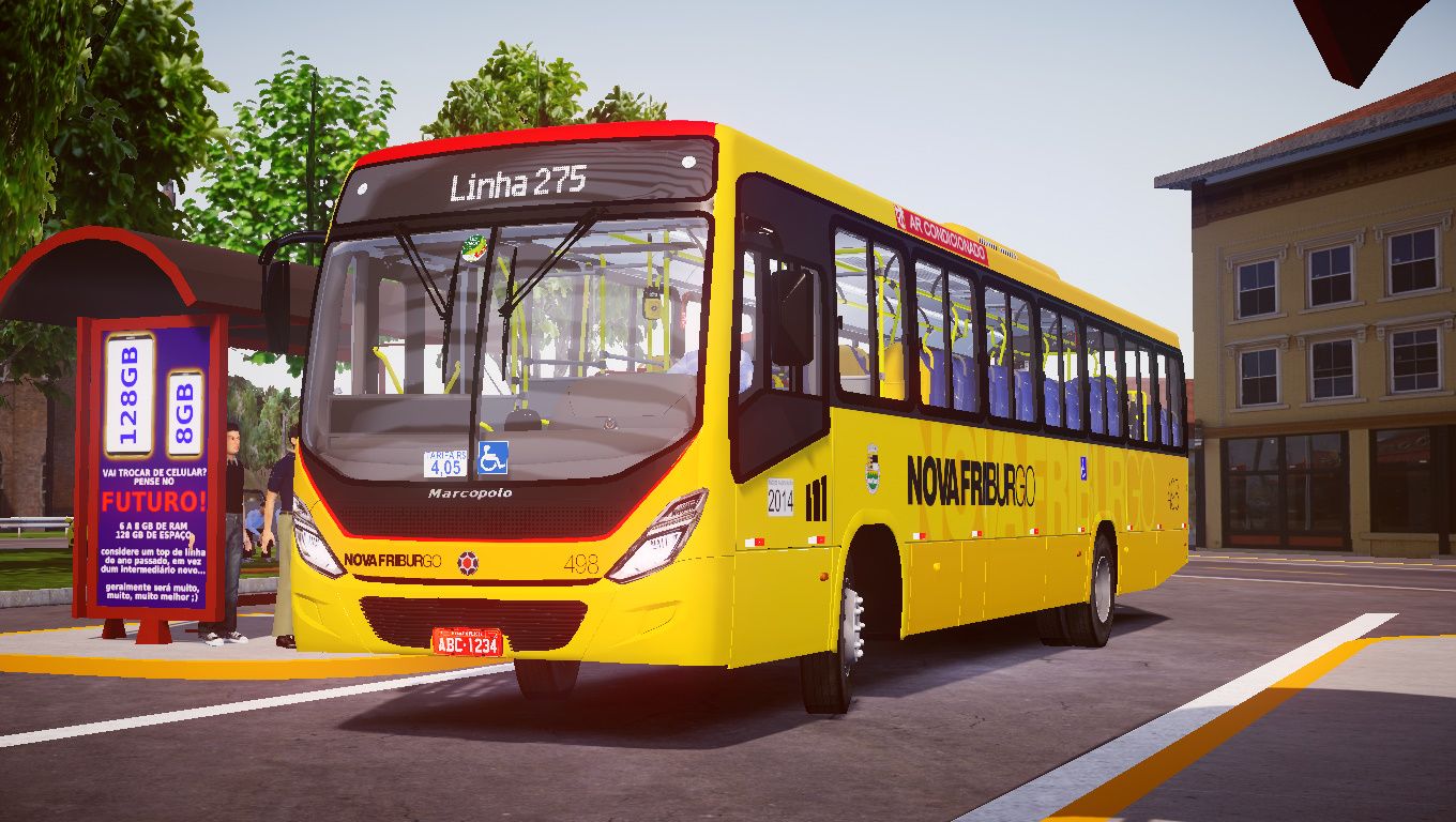 OMSI e Próton Bus Simulator- Skins da Baixada Santista SP