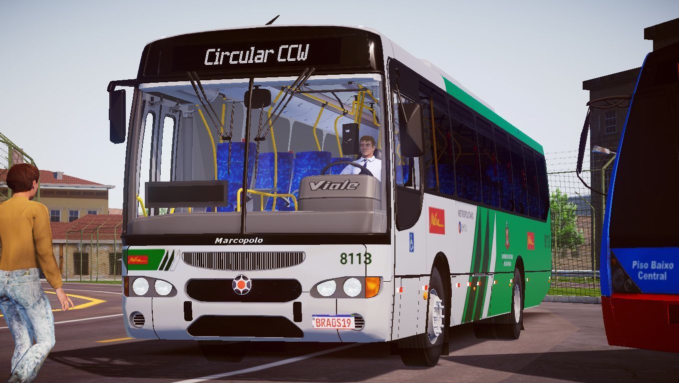 Skin da Verde Bus para o Marcopolo Torino 2007 MB OF-1722M (nativo) - Proton  Bus - Lukas Gameplays