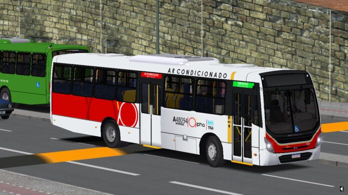 Neobus New Mega MB OF-1721 BlueTec 5 -2 portas no meio- Bandicam-2020-08-11-09-15-11-229-696x391