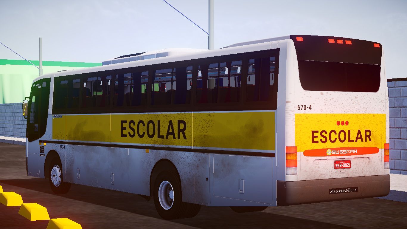 🟡proton bus simulator - mod escolar muito realista! + skin 