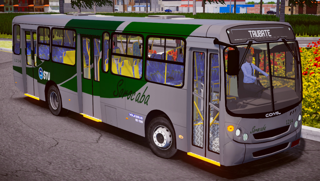 Skin da Verde Bus para o Marcopolo Torino 2007 MB OF-1722M (nativo) - Proton  Bus - Lukas Gameplays