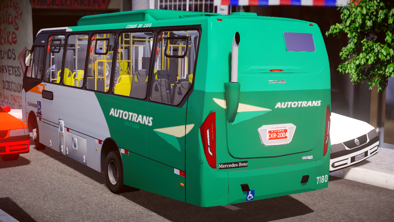 Neobus Mega 2004 MB OF-1418 Euro III (fase2) – Proton Bus Simulator - Lukas Gameplays