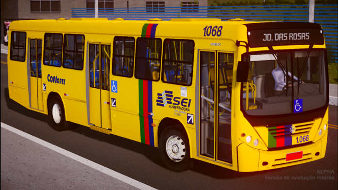 Mod Comil Svelto 2008 MB OF-1418 Euro III padrão Cidade das Hortências (fase2) - Proton Bus Simulator - Explozão Gamer