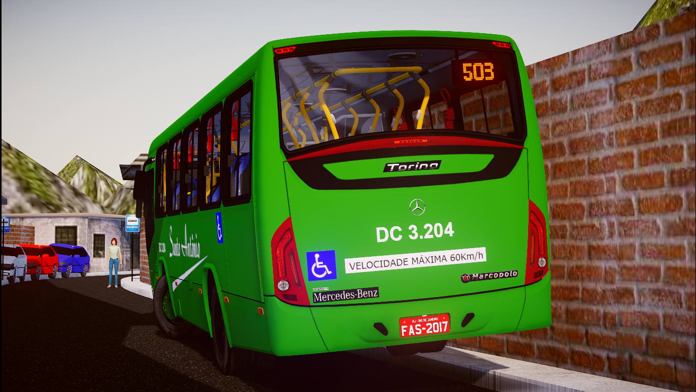 Proton Bus Simulator - Marcopolo New Torino 2014 MB OF-1519