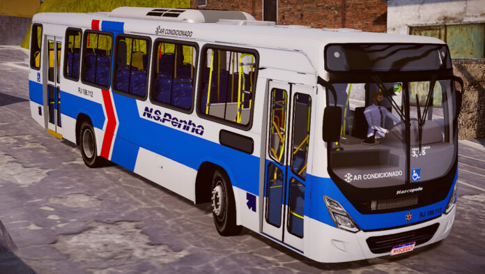 Proton Bus Simulator - Marcopolo New Torino 2014 MB OF-1519