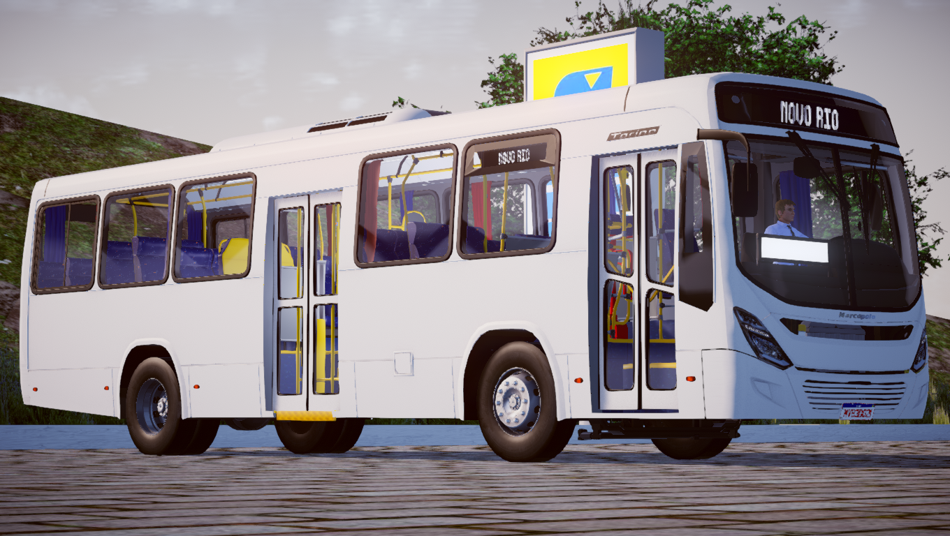 Proton Bus Simulator - Marcopolo New Torino 2014 MB OF-1519