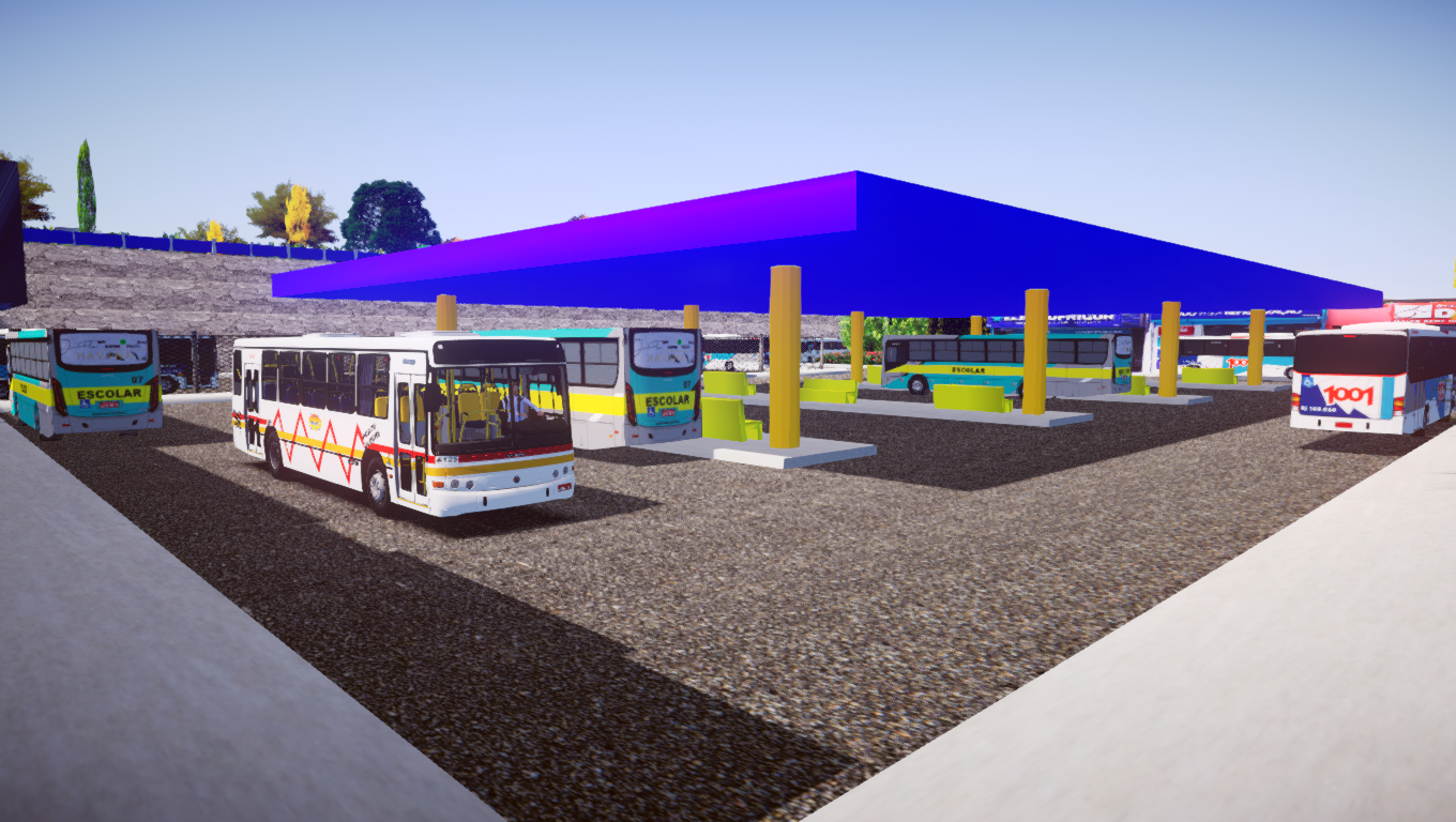 🟡proton bus simulator - mod mapa! ultra lite! super detalhado