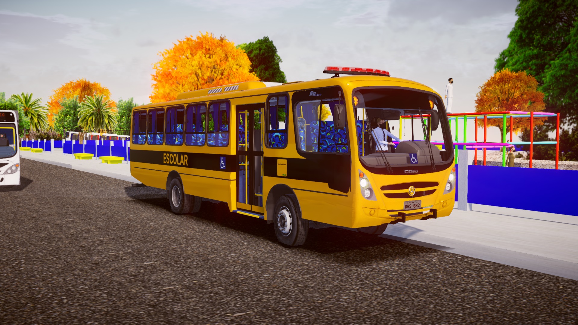 Mod do Caio Foz Super MB OF-1418R Escolar (fase2) – Proton Bus