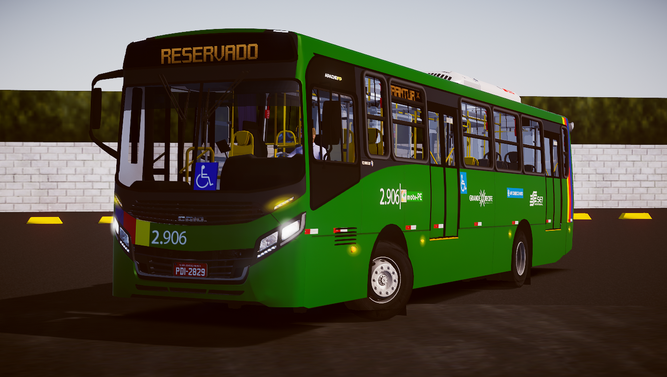 Mod do Caio Apache Vip IV MB OF-1721L Bluetec 5 para o Proton Bus Simulator/Road