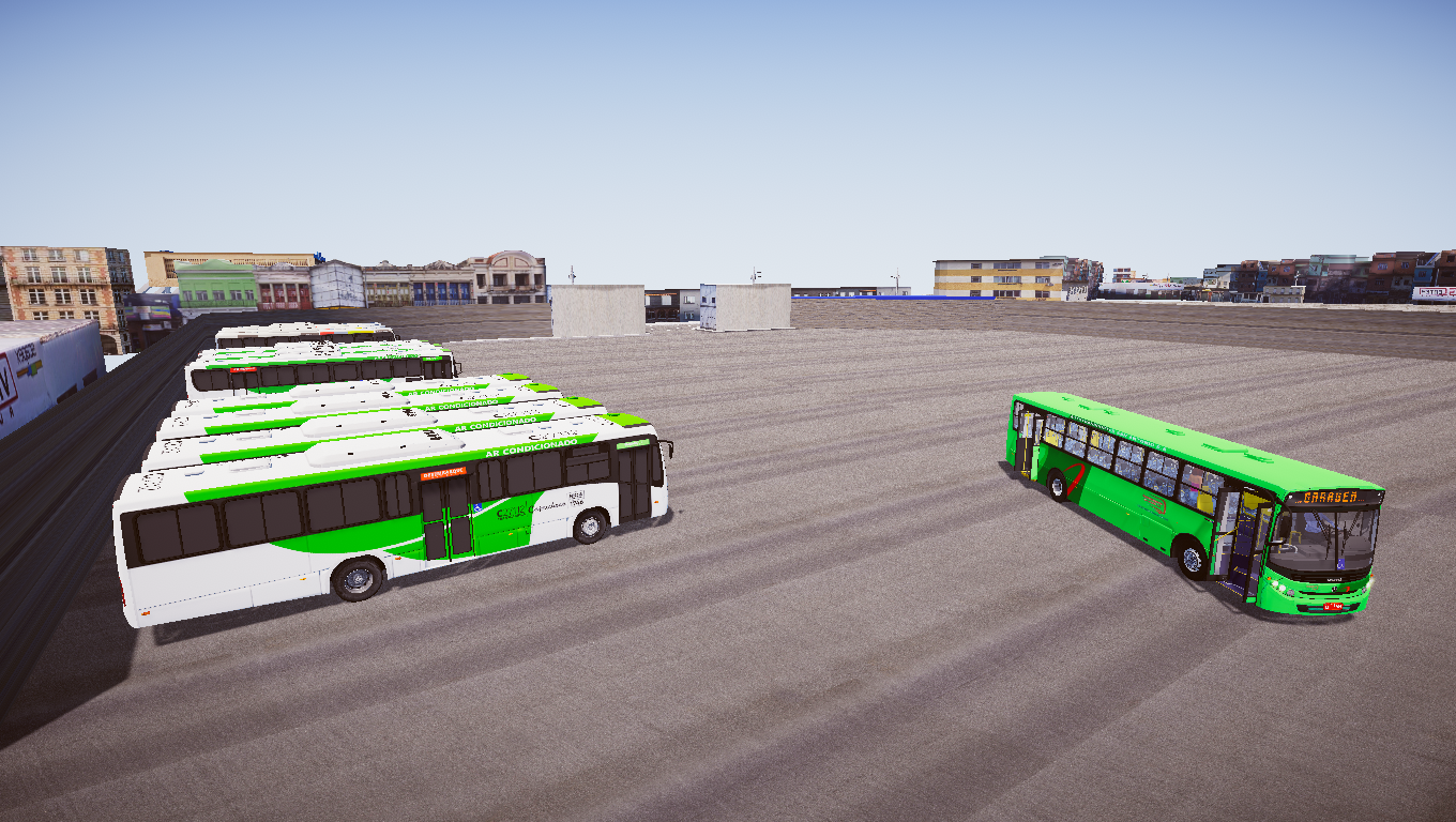 Mapa Zona Norte RJ - Proton Bus Simulator skins Colombia