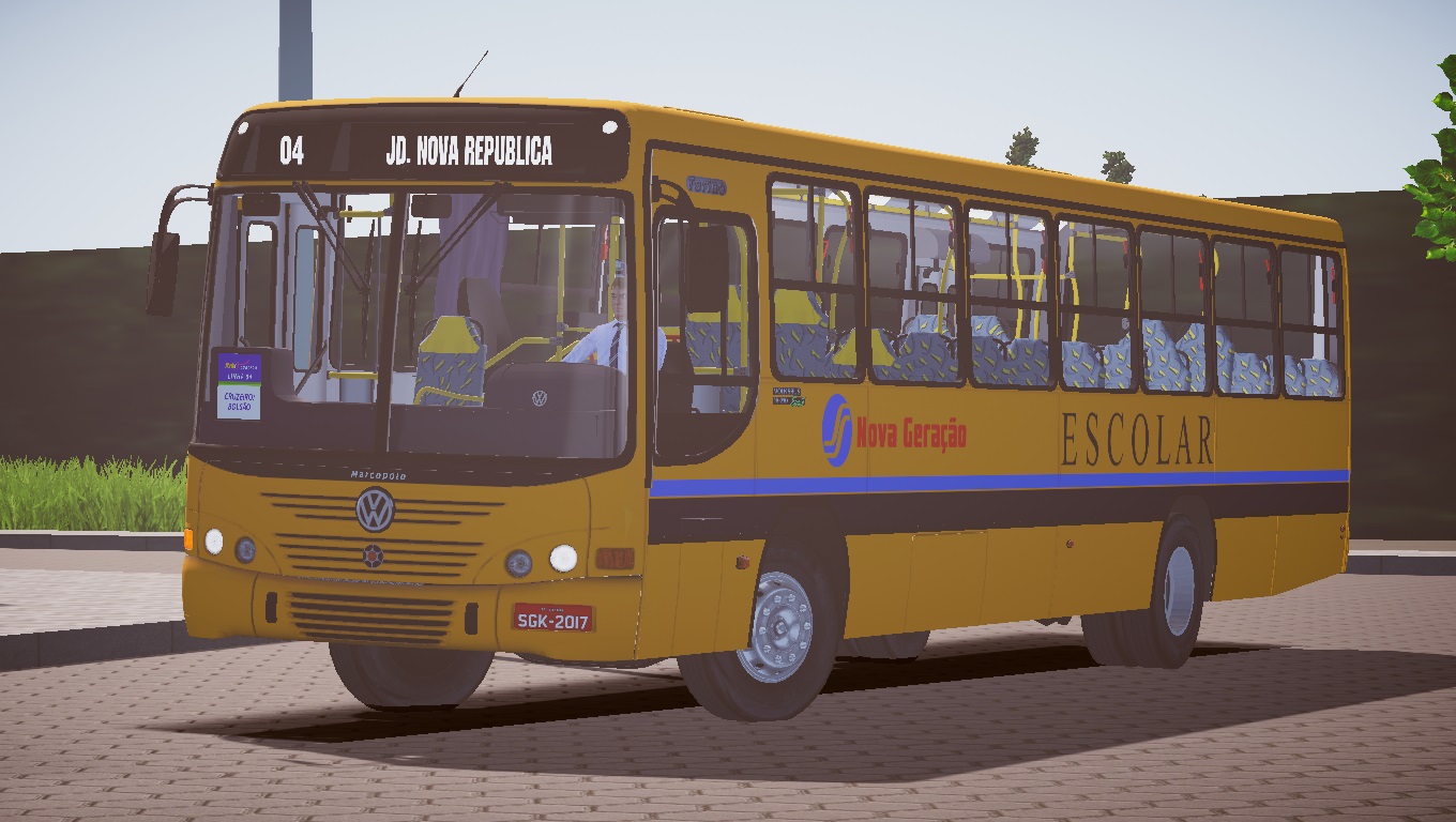 Skin Escolar qualificada para o Torino 1999 - Proton Bus - Lukas Gameplays