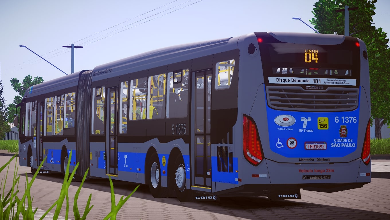 Caio Millennium BRT II MB O-500UDA BlueTec 5 23m padrão SP para o