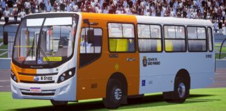 Marcopolo Torino 2007 “ano 2014” VW 17.230 OD Euro V padrão Real Alagoas  (fase2) – Proton Bus Simulator - Lukas Gameplays