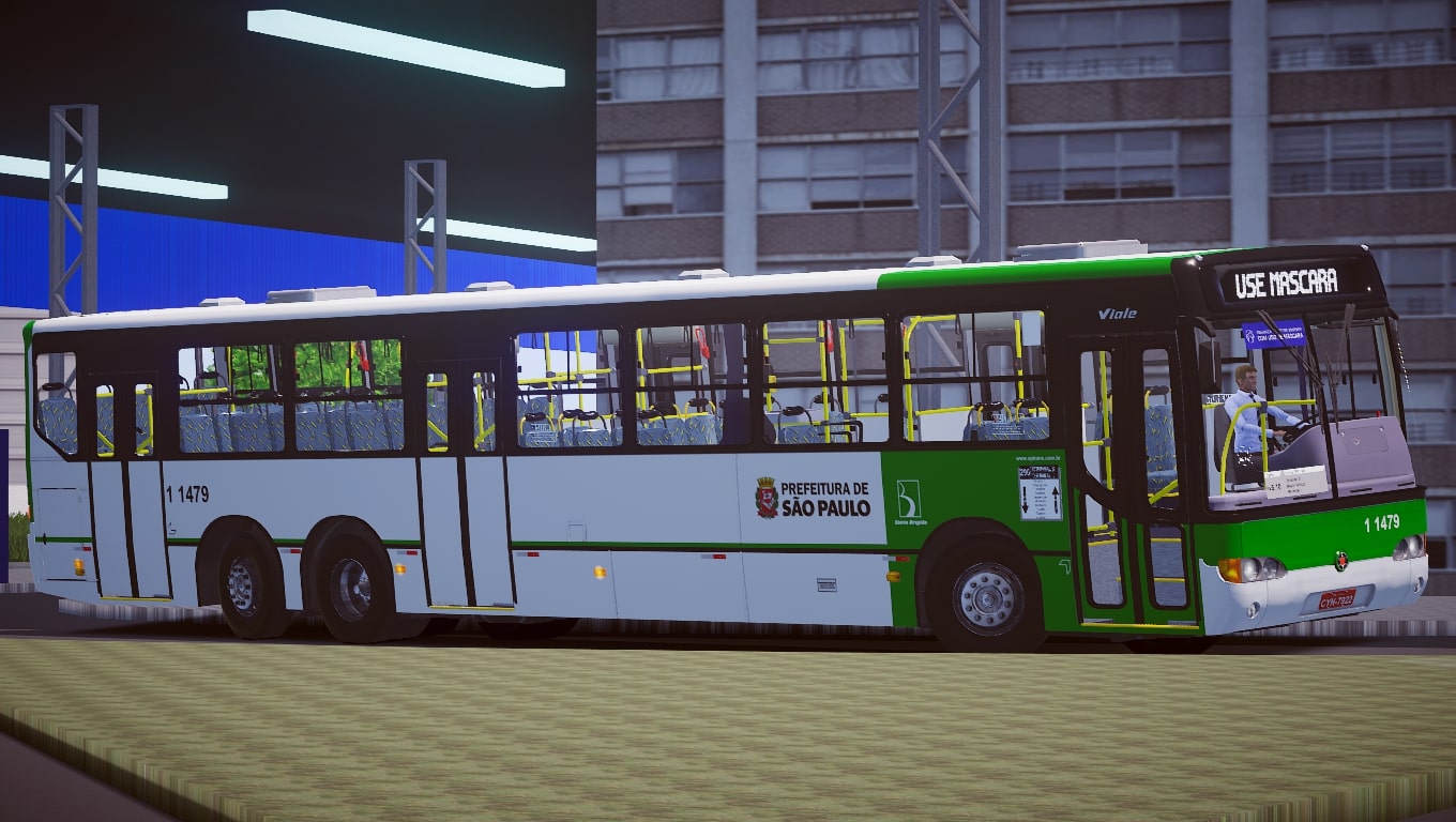 Marcopolo Torino 2007 “ano 2014” VW 17.230 OD Euro V padrão Real Alagoas  (fase2) – Proton Bus Simulator - Lukas Gameplays