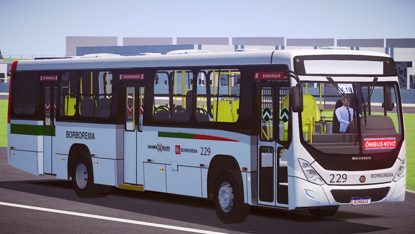 🔵 [PROTON BUS SIMULATOR] MAPA ESCOLAR - MARCOPOLO TORINO 2014 VW