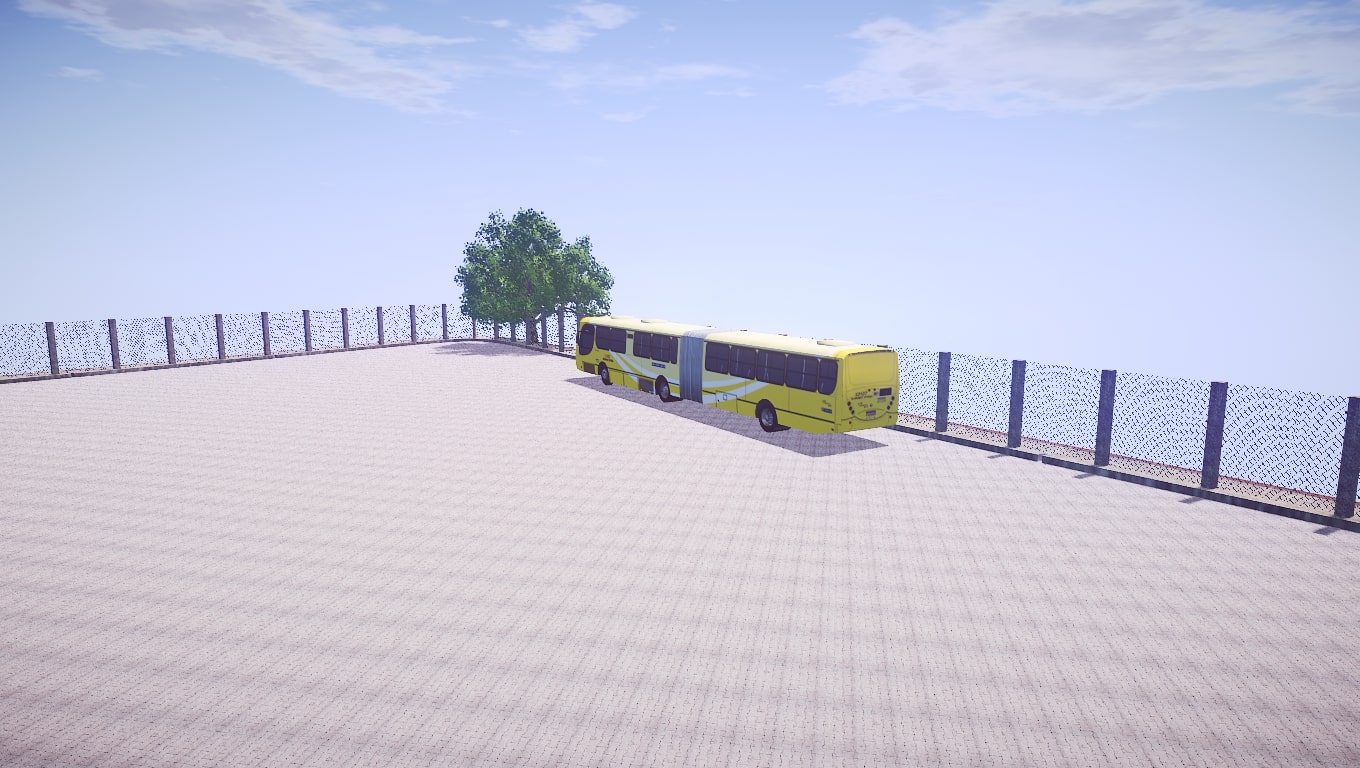 🟡proton bus simulator - mod mapa! ultra lite! super detalhado