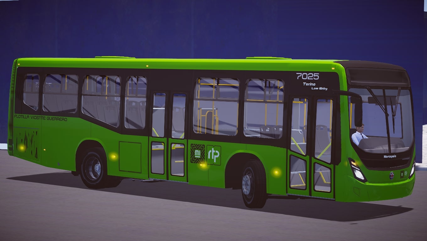 🔵 [PROTON BUS SIMULATOR] MAPA ESCOLAR - MARCOPOLO TORINO 2014 VW