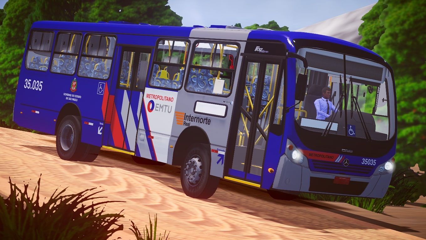 Mod do Caio Foz Super MB OF-1418R Escolar (fase2) – Proton Bus