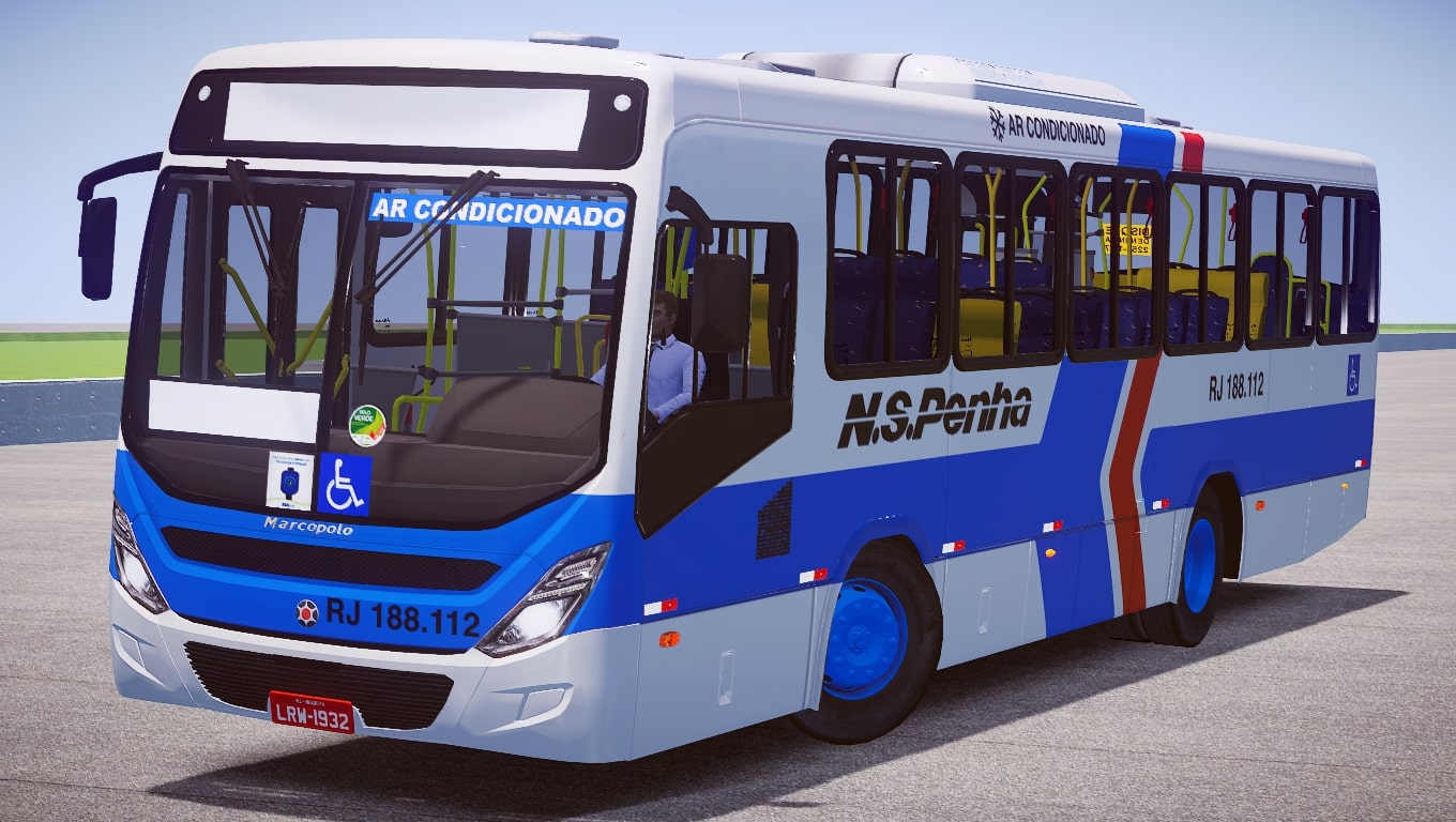 Proton Bus Simulator - Marcopolo New Torino 2014 MB OF-1519