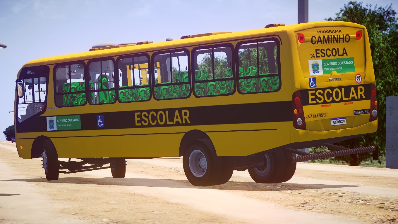 Mod do Caio Foz Super MB OF-1418R Escolar (fase2) – Proton Bus