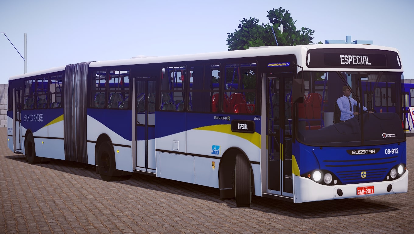 Busscar Micruss 1999 MB LO-914 Escolar - Proton Bus Mods 