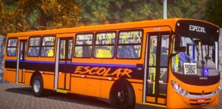 Caio Apache Vip II VW 17-230 Escolar Qualificado - Proton Bus Simulator