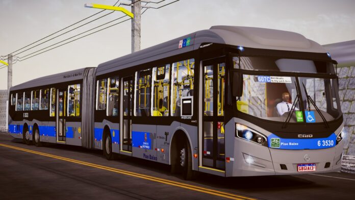 Millennium BRT I O500UDA padrão São Paulo - Superarticulado 23m