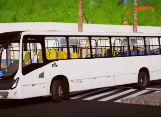 Volare Attack 8 4×4 Escolar para o Proton Bus Simulator/Road